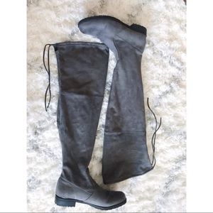 Tied Over the Knee Boots